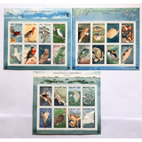 Palau 3 Blocos 24 Selos Mint Fauna Correios 1984