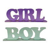 Palavra Boy Verde 10x30