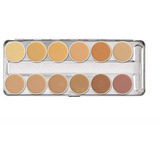 Paleta Corretivo Kryolan Dermacolor 12 Cores Modelo A