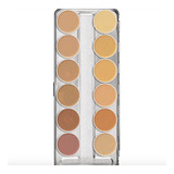 Paleta Corretivo Kryolan Dermacolor 12 Cores Modelo A