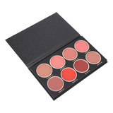 Paleta De Blush De 8 Cores Langmanni Highlight Matte Powder