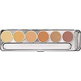 Paleta De Corretivo Dermacolor Camouflage 6 Cores Kryolan D H