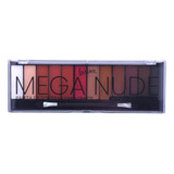 Paleta De Sombra 12 Cores Mega Nude Luisance