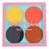 Paleta De Sombras Colorful