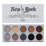 Paleta De Sombras New York Pri Lessa Catharine Hill 10 Cores