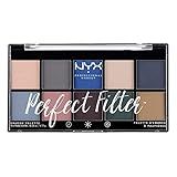 Paleta De Sombras NYX Professional Makeup Perfect Filter Shadow Palette Marine Layer 10 Cores