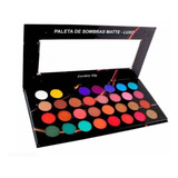 Paleta Ludurana Luxo Sombras Pigmentadas Colorida