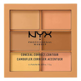 Paleta Nyx Corretivo Facial Contour Médium