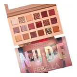 Paleta Sombras Ruby Rose Soft Nude Feels 17 Cores C Primer