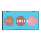 Paleta Trio Contorno Blush E Iluminador Cor 01 max Love Tom Da Maquiagem Sortidas