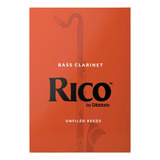 Palheta D addario Rico N 3 Clarone Baixo unidade 