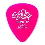 Palheta Dunlop Delrin 500 41p 0 96mm Com 12 Rosa