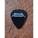 Palheta Guitarra Metallica Show São Paulo 10 De Maio 2022
