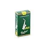 Palheta Java Vandoren Sr2615, Para Sax Alto 1,5 Com 10 Unidades (embaladas Individualmente)