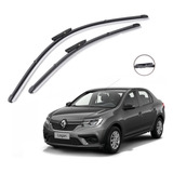 Palheta Limpador Parabrisa Silicone Chuva Logan 2013 A 2023