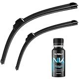 Palheta Limpador Silicone Gancho Com Aditivo Naska Limpa Para-Brisa -Compatível Com C3 2003 A 2012-