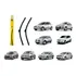 Palheta Par Parabrisa Limpador Original Dyna - Gm/vw/fiat