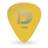 Palheta Para Guitarra Duralin Formato Standard Com 10 Pecasx Cor Amarela Tamanho Padrão