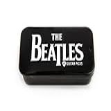 Palheta Para Instrumentos The Beatles Com Lata Especial Logo (pacote Com 15 Palhetas Variadas) D'addario 1cab4-15bt1