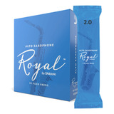 Palheta Rico Royal Para Sax Alto 1 5 2 2 5 3 3 5