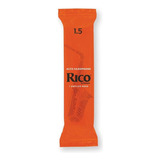 Palheta Sax Alto 1 5 unidade D addario Rico 50 rja0115 b50