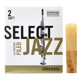 Palheta Select Jazz Filed Soft