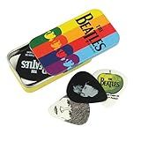 Palhetas De Guitarra D-Addario Beatles - Palhetas De Guitarra Colecionáveis Dos Beatles - Listras - Estanho-palhetas Colecionáveis