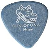 Palhetas De Guitarra Padrão Dunlop Gator Grip 1 14 Mm  6 Dúzias