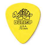 Palhetas Dunlop Tortex 0 73mm Guitarra Violão Kit 6 Unidades