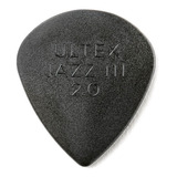 Palhetas Dunlop Ultex Jazz Iii 2 0mm 6 Un