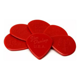 Palhetas Jim Dunlop Jazz Iii 3 Vermelha 06 Un Pacote