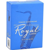 Palhetas Royal Para Sax Tenor caixa Com 10 N 2 5