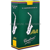 Palhetas Vandoren Java Sax Alto (caixa Com 10) - Nº 1,5