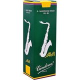Palhetas Vandoren Java Sax Tenor caixa Com 5 N 3 5