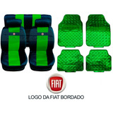Palio Fire Jogo Capa De Bancos Carro Fiat Kit Tapetes