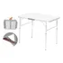 Palisad Mesa Dobrável Alumínio 90x60 Cm Vira Maleta Cor Branco