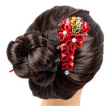 Palito Cabelo Japonês Kanzashi Mod Ayumi