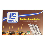 Palito De Dente Embalado Individualmente Theoto 2000un