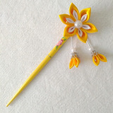 Palito Hashi Para Cabelo Kanzashi Modelo Yuna