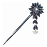 Palito Japonês Para Cabelo Kanzashi Modelo Chie 