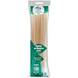 Palito Para Espeto Theoto 25cmx3 5mm Pacote 100 Unidades