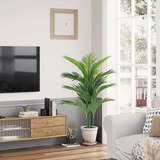 Palmeira Artificial Para Sala Planta Real Toque Com 120cm