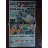 Palmeiras Campeão Brasileiro 2016 Jornal Agora São Paulo