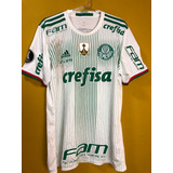 Palmeiras Original Usada Jogo 2016 Nº27 M adidas Autografada