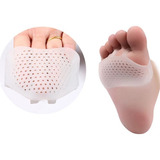 Palmilha De Silicone Bége Para Proteção Anti Calos No Pé Cor Branco Tamanho Da Palmilha Único