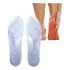 Palmilha De Silicone Em Gel Ortopedica Anti Impacto Para Dores Nós Pés Fascite Plantar Cristal Tamanho Do Par Da Palmilha 36 A 39