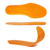 Palmilha Gel Conforto Laranja Macia Anatômica Kit 3 Pares