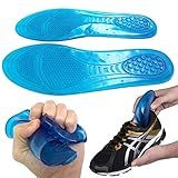 Palmilha Ortopédica Gel Silicone Anatômica Para Esporão Fascite Plantar E Dores Nos Pés  P  36 39  