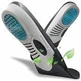 Palmilha Ortopedica Para Fascite Plantar Esporão De Calcâneo Dor No Pé Pernas Calcanhar E Coluna Gel Ajustável 41 46 