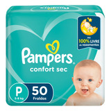 Pampers Confort Sec Fralda Infantil 12